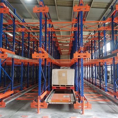 Sistema de armazenamento de rack de transporte bidirecional inteligente